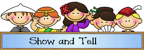 show and tell clipart